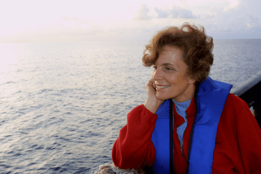 Dr Sylvia Earle en mer