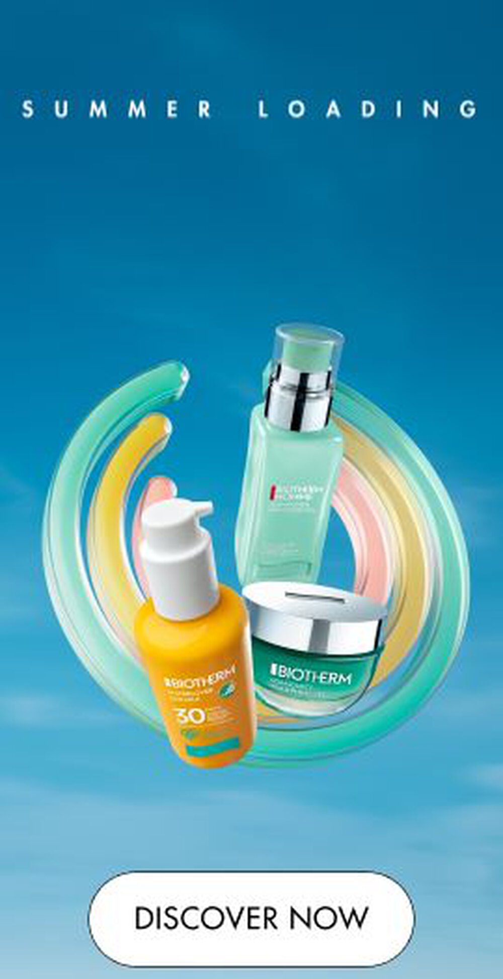 woman holding a phone showing the bioscan service