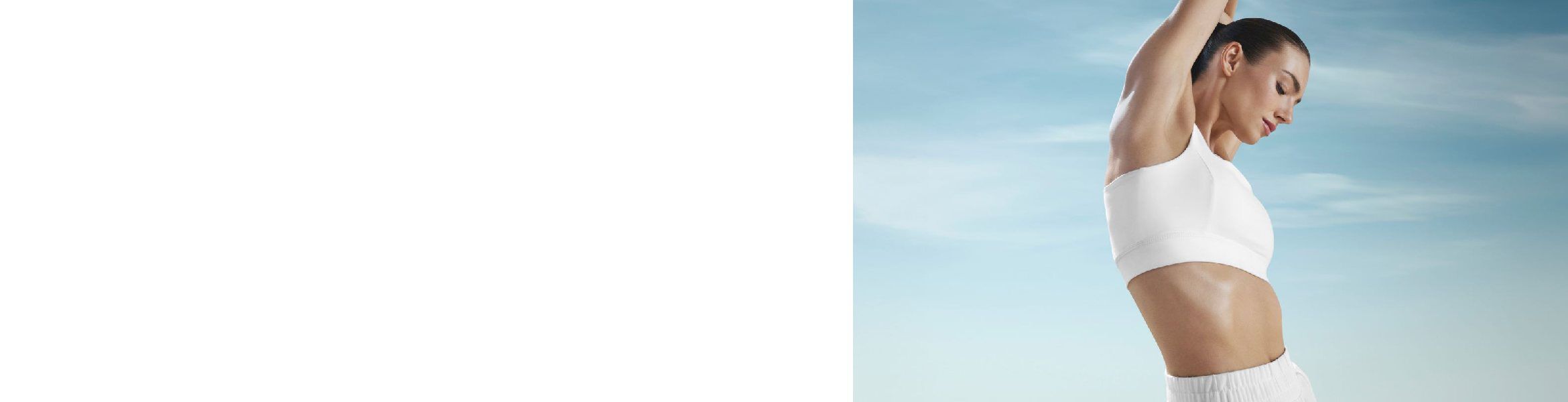 Femme avec peau ferme