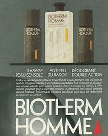 Affiche Biotherm Homme