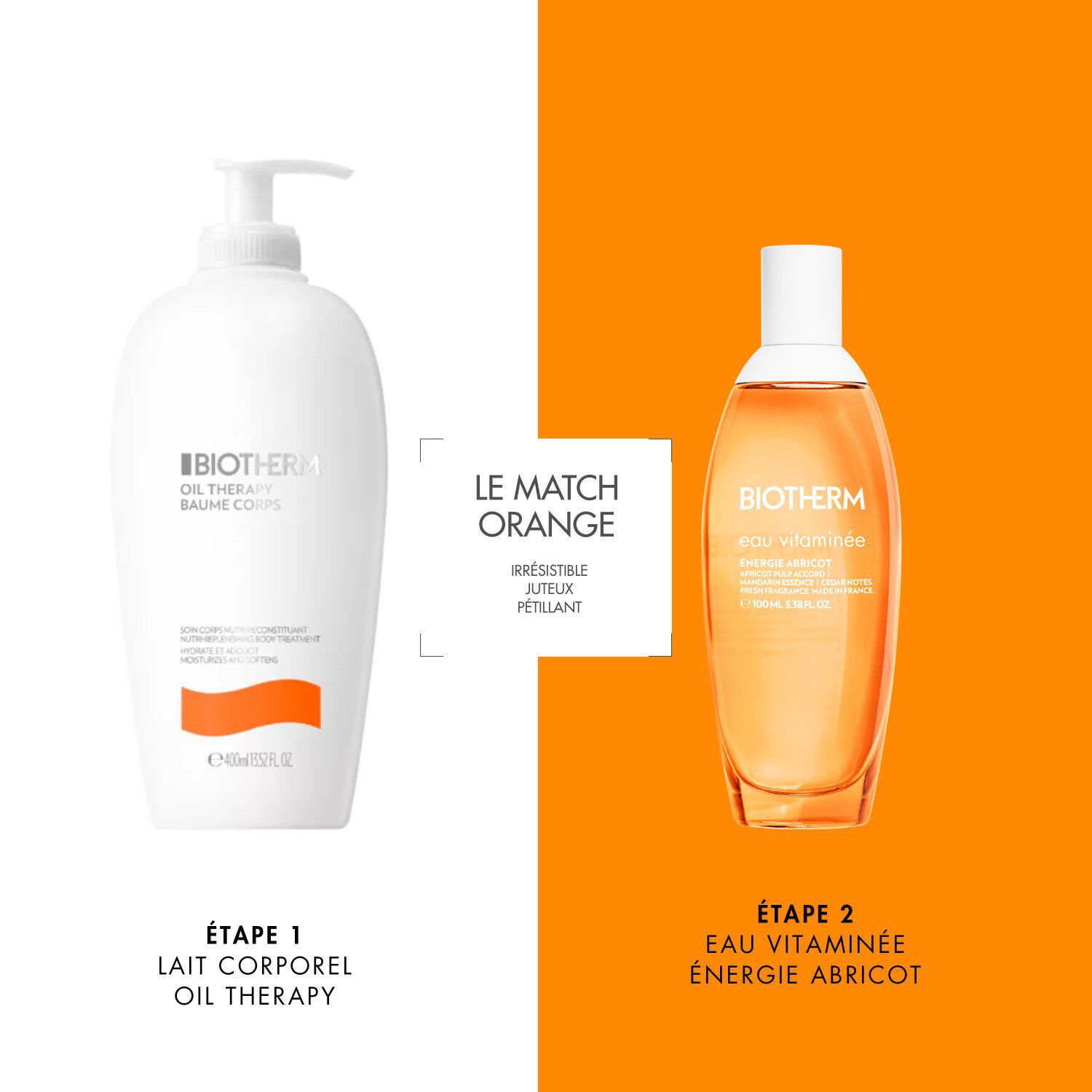 Eau Vitaminee  Energie Abricot